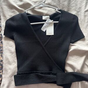 NWT Aritzia Wilfred All Tied Up top